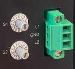 Defining two numbers without a display